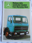 Mercedes Medium Duty Semitrailer Tractors brochure Jul 1980