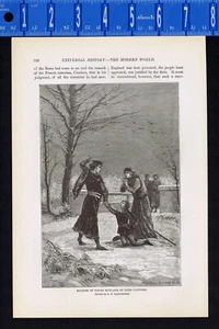 Mord am jungen Rutland von Lord Clifford - 1915 Illustration - Bild 1 von 1