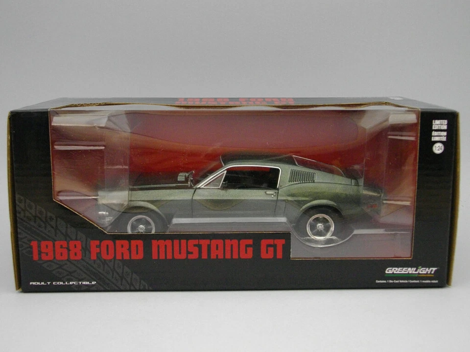 Ford Mustang GT Fastback (1968) - Greenlight 1:24 - GL84038GG - Immagine 1 di 1