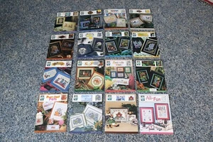 TRUE COLORS CROSS STITCH KING FISH ANIMALS LOON JUNGLE WOLVES Leaflet UPICK - Picture 1 of 37
