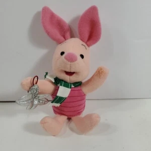Lechón de peluche de Navidad vintage Winnie the Poohs Piglet Mattel 1999 - Imagen 1 de 8