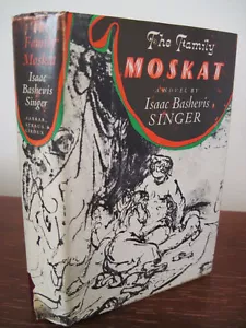 FAMILY MOSKAT Isaac Bashevis Singer NOBEL PRIZE Early 1966 Edition NOVEL Fiction - Picture 1 of 3