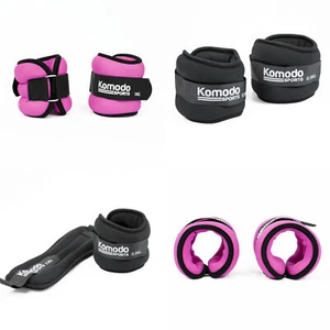 Komodo Ankle Wrist Leg Weights Straps Training Exercise Fitness Running Yoga Gym - Picture 1 of 26
