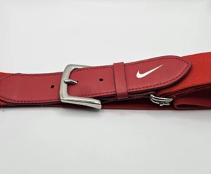 Cinturón deportivo Nike para mujer adulto rojo talla única se adapta a la mayoría - Imagen 1 de 6