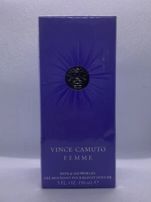 Gel de banho e banho Vince Camuto FEMME 5 oz novo na caixa e lacrado - Imagem 1 de 4