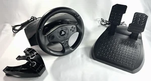 T-80 Thrustmaster Racing Wheel with Pedals PlayStation 3 & 4 Tested - Picture 1 of 17