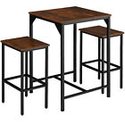 Breakfast Bar Stools High Dining Table And Chairs Set Kitchen