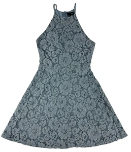 Aqua Brand Blue Lace Cocktail Dress Size S - Picture 1 of 15