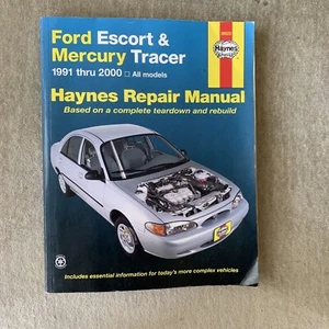 Haynes Ford Escort Mercury Tracer 1991-2000  Repair Manual 36020 Free Shipping - Picture 1 of 2