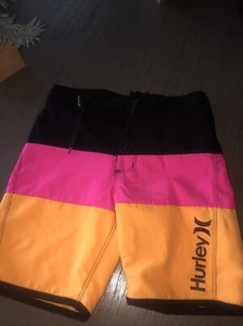 Hurley 🩷 Girls Swim Shorts Sz 5 - Picture 1 of 3