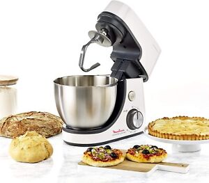 Moulinex Kuchenmaschine Masterchef Gourmet mit 3 Patisserie-Set inclusive 4,6 L 