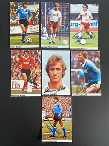 HSV 1979/80 Konvolut signed 7 Fotos 9,5x15 Autogramme (114) - Picture 1 of 1