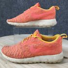 Nike Shoes Womens 6 Roshe One Fly Knit Athletic Running Sneakers 704927 Orange