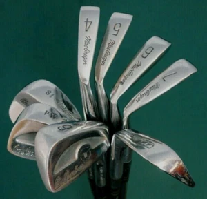 Vintage Set of 8 x MacGregor Ben Crenshaw Irons 4-SW Seniors Steel Shafts - Picture 1 of 6