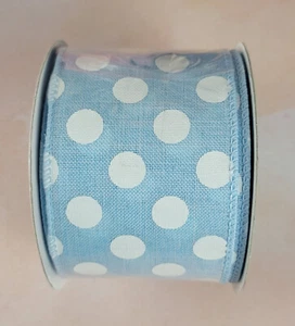 CRAFT RIBBON You Choose 10Y-25Y Wdth: 1.25"-2.5" Multiple Colors/Patterns Wire - Picture 1 of 29