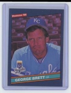 1985 Donruss George Brett Kansas City Royals #53.