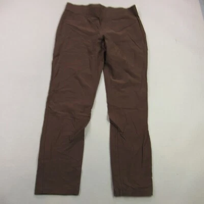 Eileen Fisher Pants Womens XS Straight Leg Stretch Stretch Lightweight Brown - Image 1 of 4