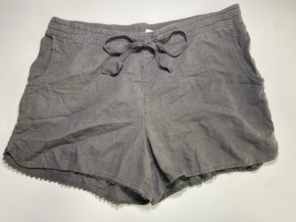 Pantalones Cortos Caslon Para Mujer Talla XL Ligeros Vacaciones Costeros Mamá Rica Ropa de Crucero Foto 1 de 4