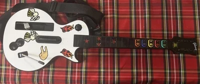 Nintendo Wii Guitar Hero Les Paul Wireless Red Octane Guitar 95125.805 - Tested - Image 1 of 4