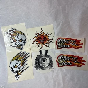 Vintage Biker Aufkleber! New Old Stock! Sechs Aufkleber alle nagelneu! - Bild 1 von 7