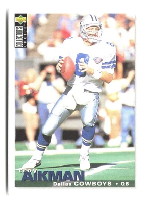 1995 Collector's Choice #66 Troy Aikman - Image 1 of 2