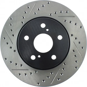 StopTech For Toyota Avalon 2005 2006 2007 Slotted & Drilled Brake Rotor - Picture 1 of 9