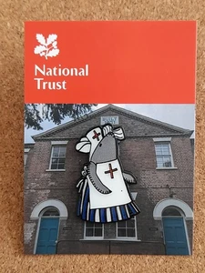 National Trust THE WORKHOUSE & INFIRMARY Nurse Mouse Charity Pin Badge  - Foto 1 di 2