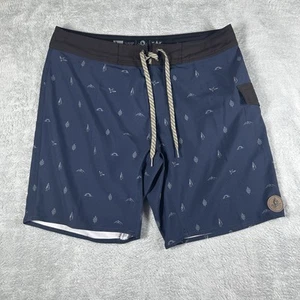 Hippy Tree Shorts Mens 34 Board Swim Trunks Performance Outdoor Hybrid Hiking - Picture 1 of 16