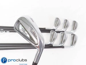 TITLEIST '2021 T100 IRONS 4-PW GRAPHITE LA GOLF L-SERIES 120 X-FLEX SHAFTS - Picture 1 of 6