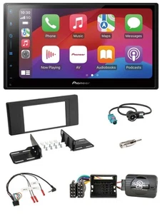 Pioneer DAB USB Lenkrad Bluetooth 2DIN Autoradio für BMW X5 E53 2000-2006 - Bild 1 von 12