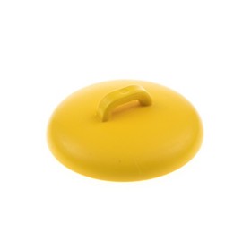 1X Lego Duplo Dish Pot Lid Yellow Handle Open Kitchen Dollhouse 9127 31331