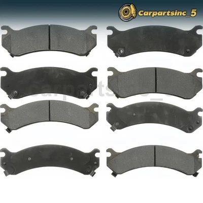 For Chevrolet Silverado 1500 2004-2005 Front Rear Disc Brake Pad Set QuRuCar - Image 1 of 3