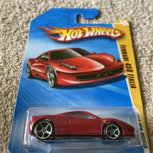 Hot Wheels Ferrari 458 Italia 2010 Nuevos Modelos Rojo #34/44 G3 - Imagen 1 de 5