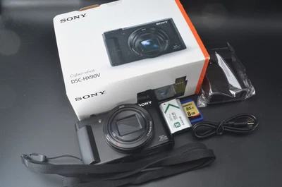 Sony Cyber-shot DSC-HX90V 18.2MP Digital Camera Black 35 Language #E36 - Image 1 of 4