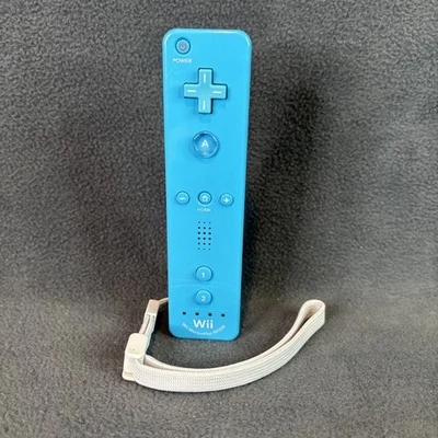 Mando a distancia Nintendo Wii OEM azul Wii con MotionPlus interior - probado Foto 1 de 3