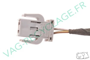 ♻️Fiche plate 2 pôles grise 893971632 pour Volkswagen Seat Skoda Audi - Imagen 1 de 5