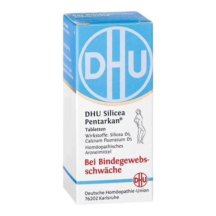 DHU SCHÜßLER-SALZE DHU Silicea Pentarkan für das Bindegewebe Tabletten · 200 St · PZN 12421103