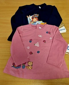 Mayoral 12 Month Girls Pretty Cotton Tops - Picture 1 of 3