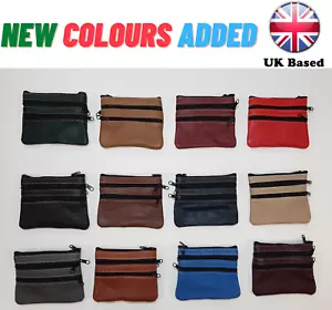 Leather Purse Ladies Fashion Real Small Wallet Coin Womens Handbag Bag Clutch - Picture 1 of 28