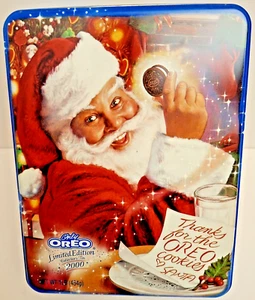 Nabisco Oreo Christmas Cookie Dose Limited Edition 2000 Weihnachtsmann - Bild 1 von 2