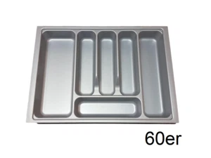 Besteckeinsatz Besteckkasten Schubladeneinsatz 50,60,80,90,100,120er / 40 Tiefe - Bild 1 von 7