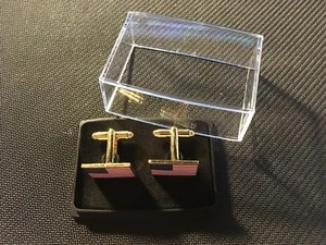 american flag cuff links flag cuff links gold flag cuff links 3/4" wide flags - Picture 1 of 9