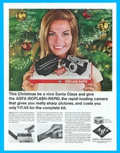 Agfa camera film photographs film 1965 print ad Christmas gift pictures - Picture 1 of 3