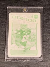 2020 Panini Legacy Jonathan Taylor RC 1/1 Yellow Printing Plate
