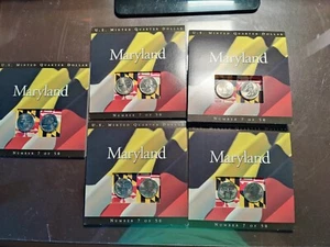 2000 Maryland Quarter Minted D 5 Jackets number 7 of 50 Never out of package - Picture 1 of 9