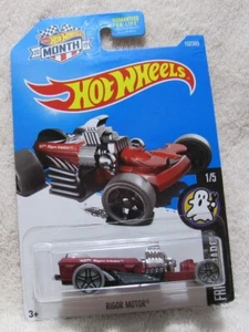HOT WHEELS 2016 FRIGHT CARS RIGOR MOTOR PURPLE 1/5 - Picture 1 of 3