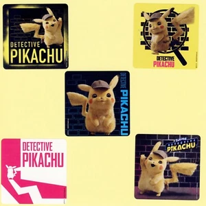 75 Pokemon Detective Pikachu - Large Stickers - Party Favors - Rewards - Picture 1 of 1