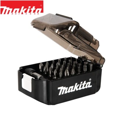 Makita Bit Set 31-teilig Torx Kreuz Schlitz Sechskant inkl. Bithalter Akku Box - Bild 1 von 2