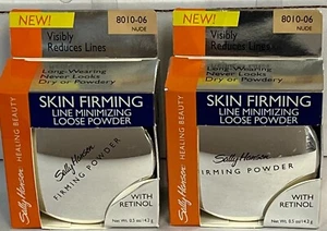 2 Sally Hansen Skin Firming Line Minimizing Loose Powder Retinol NUDE 8010-06 - Picture 1 of 2