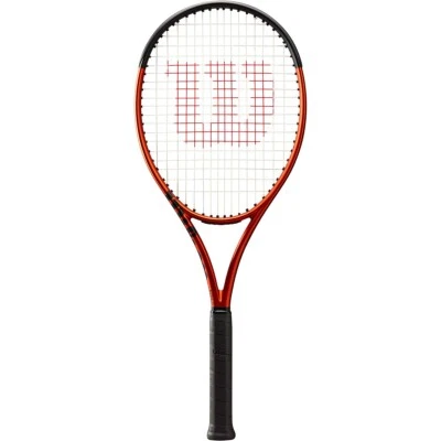 Wilson Raquette de Tennis Brûler 100 V5.0, Unisexe - Bespannt (Orange Brûlé / N - Photo 1/4
